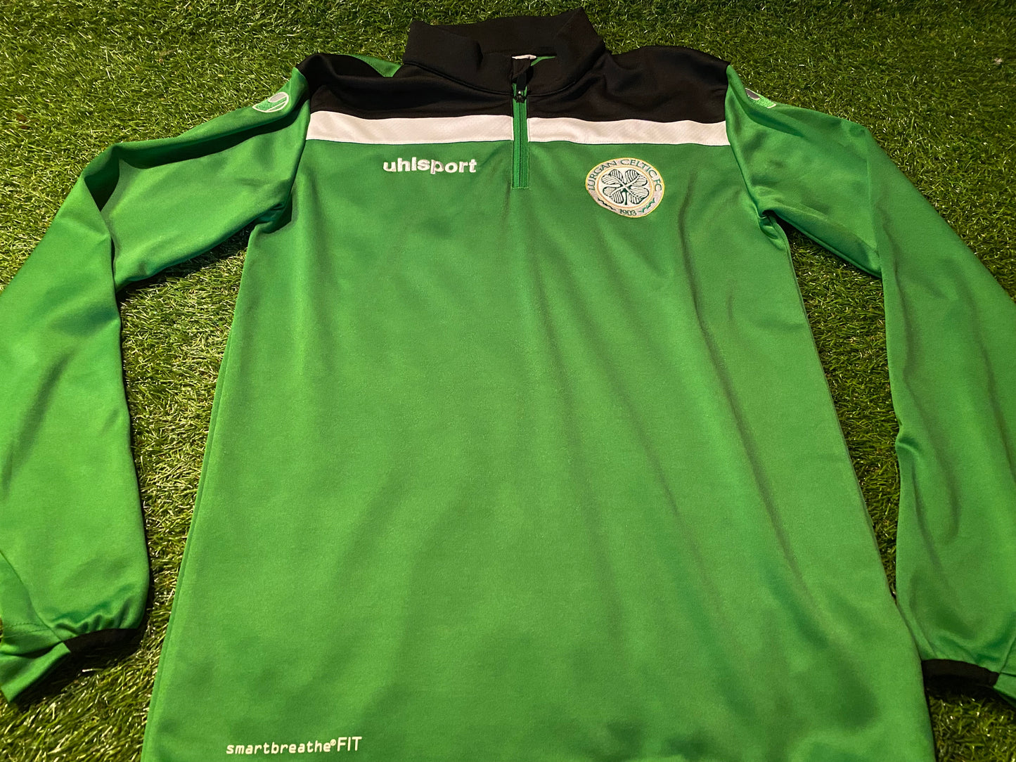 Lurgan Celtic Ireland Soccer Football Medium Mans Uhlsport Made Overtop Training Top