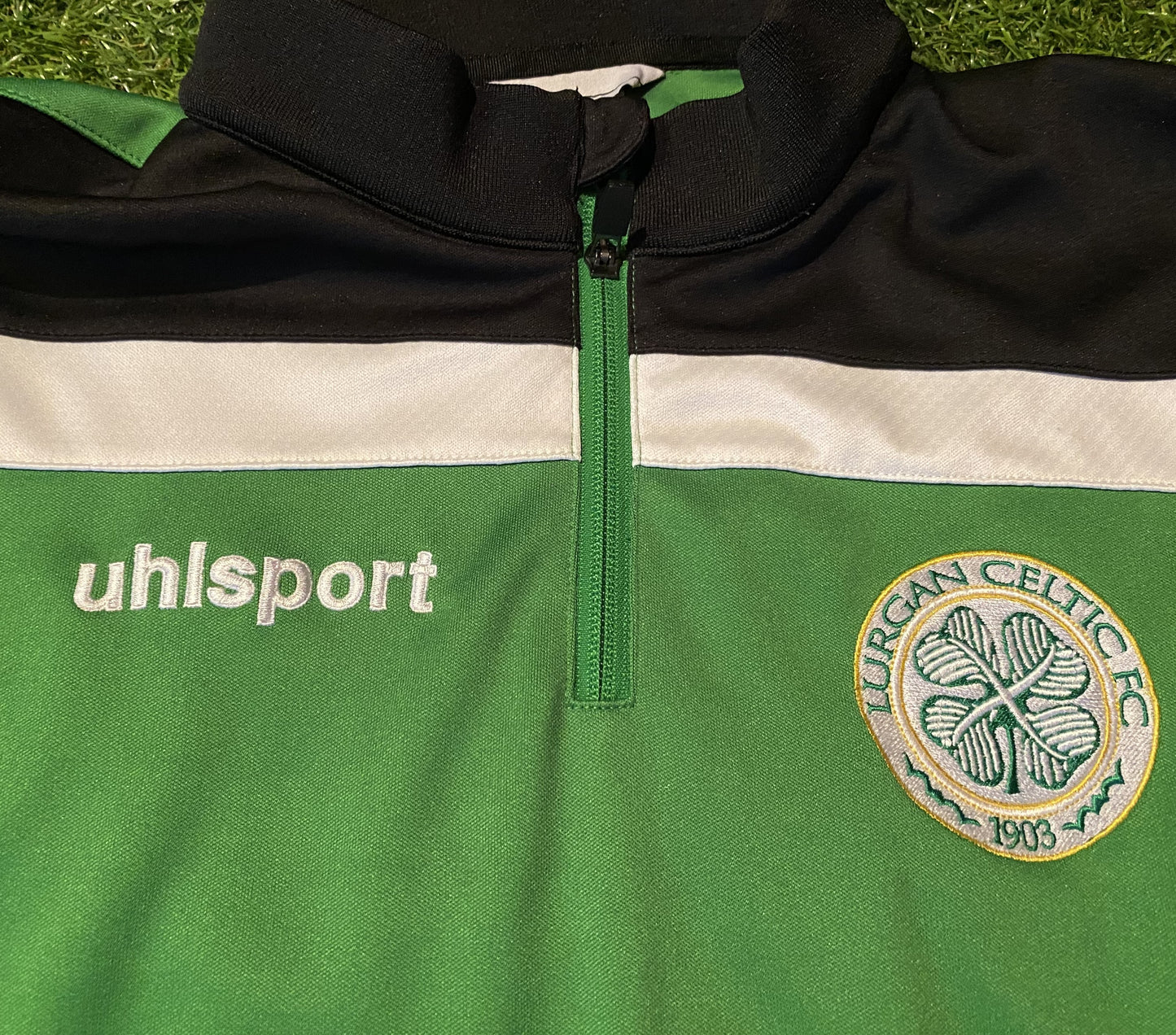 Lurgan Celtic Ireland Soccer Football Medium Mans Uhlsport Made Overtop Training Top