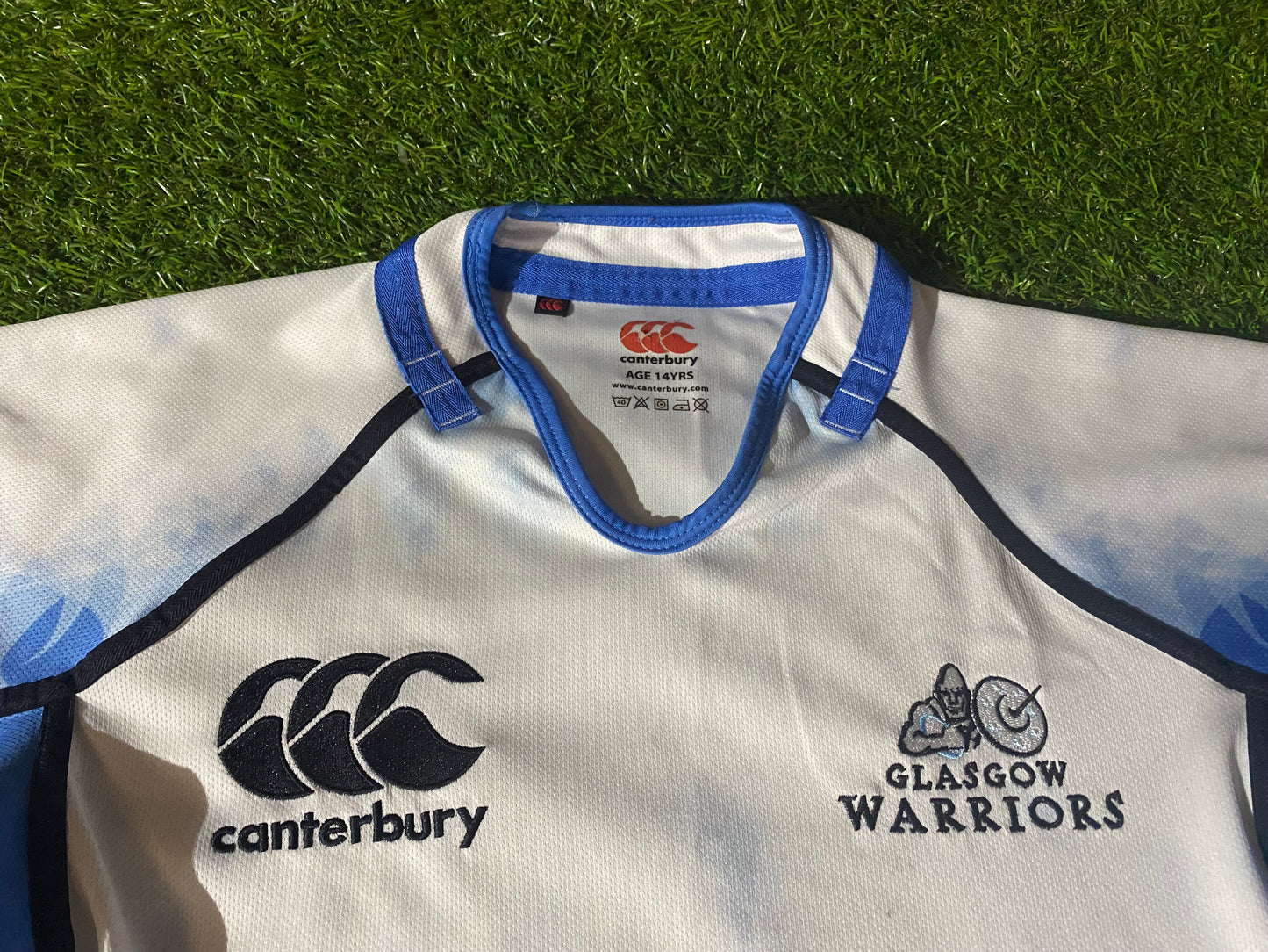 Glasgow Warriors Scotland Scottish Rugby Union Football Youths / X Small Mans CCC Made Jersey