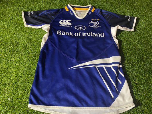 Leinster Eire Irish Ireland Rugby Union Football Youths / X Small Mans CCC Home Jersey