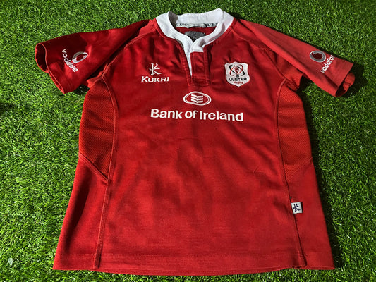 Ulster Irish Ireland Rugby Union XL Boys 13-14 Year Kukri Made Away Jersey