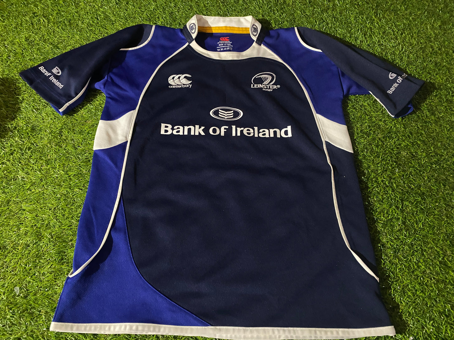 Leinster Eire Irish Ireland Rugby Union Football Youths / X Small Mans CCC Vintage Jersey