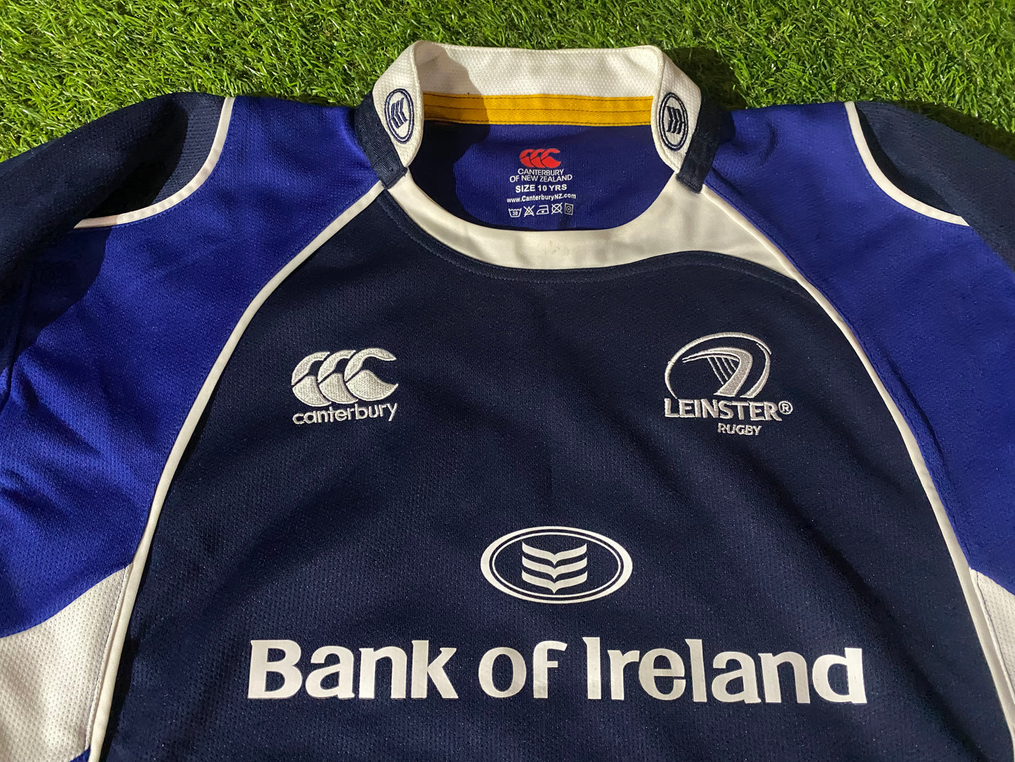 Leinster Eire Irish Ireland Rugby Union Football Youths / X Small Mans CCC Vintage Jersey