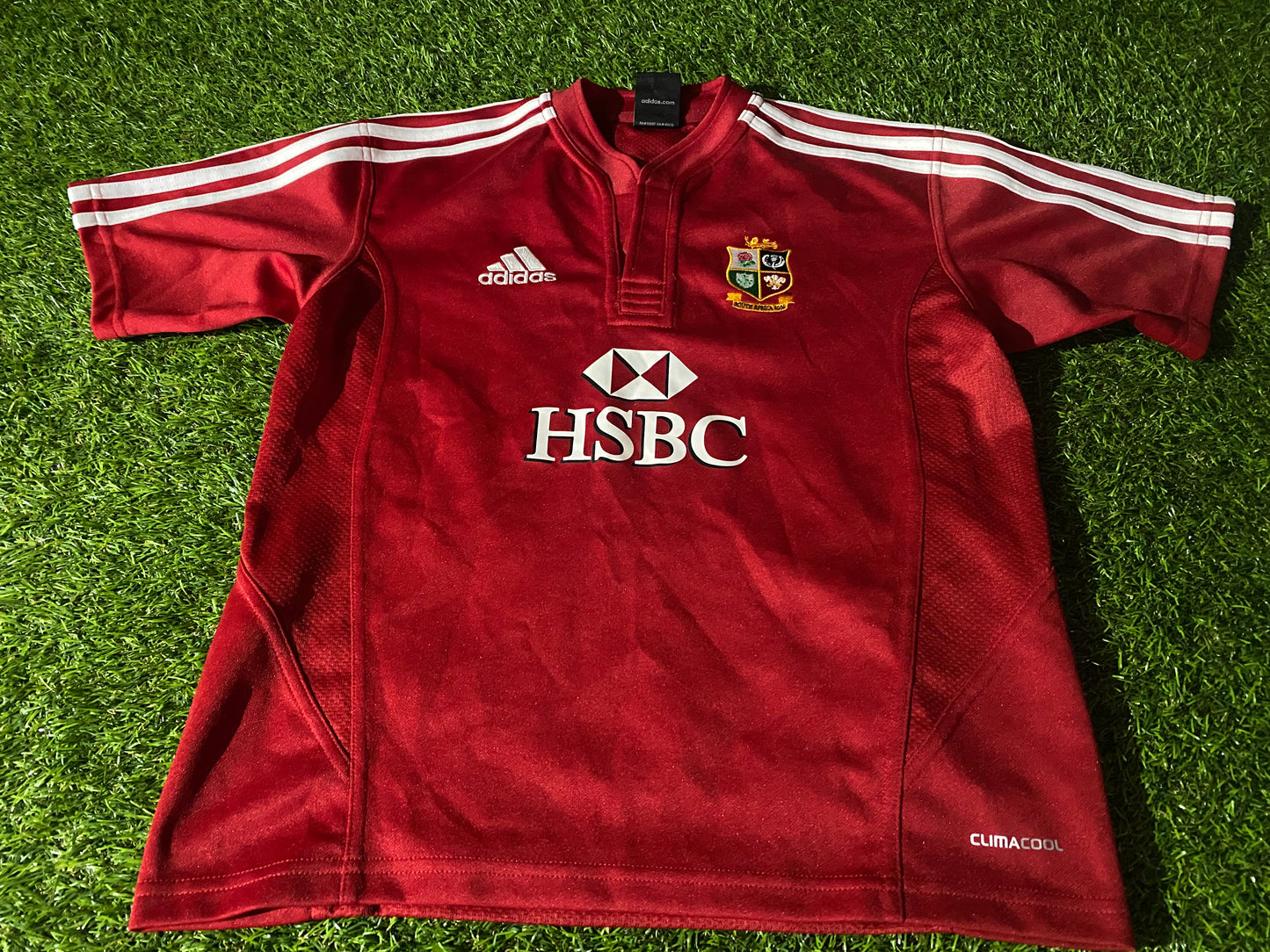 British & Irish Lions England Rugby Union Football Large Boys 10-11 Year Old Jersey