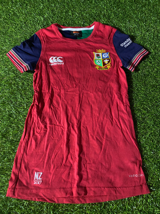 British & Irish Lions England Rugby Union Football Small Boys 7-8 Year Old T Shirt