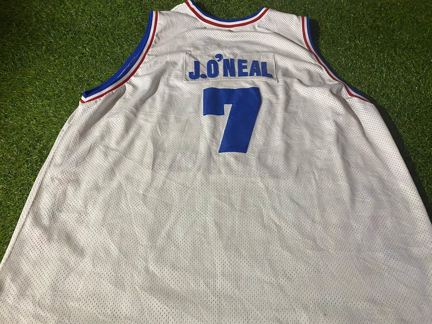 All Star 2004 Game LA NBA Basketball USA Big Reebok 4XL-5XL Jermaine O'Neal Vintage Jersey