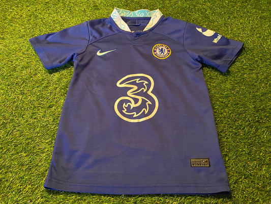 Chelsea FC Soccer Football Small Boys 7-8 Year Old Havertz no29 EPL Nike Home Jersey