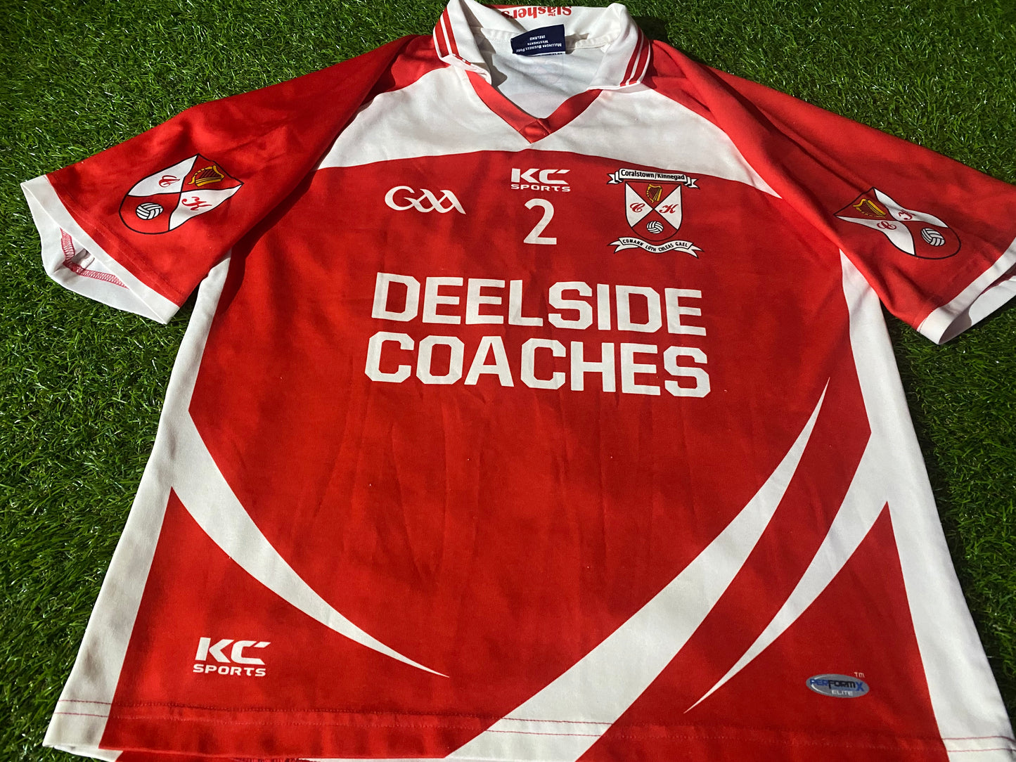 Coralstown/Kinnegad Co Westmeath GAA Gaelic Football Small mans Match Worn no2 Jersey