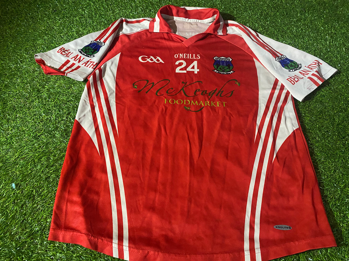 Ballingeary Co Cork GAA Gaelic Football large Mans Match worn no24 Jersey