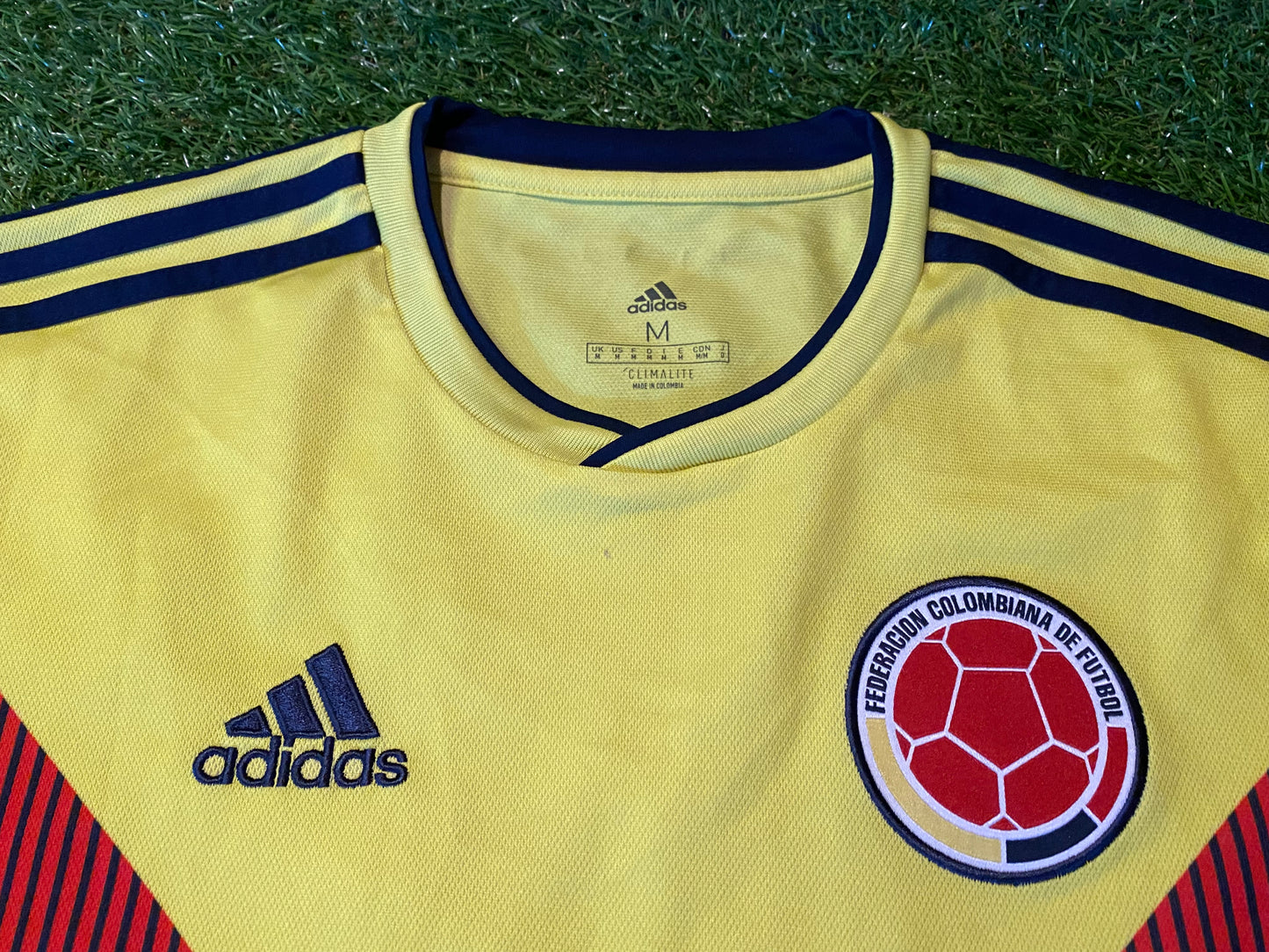 Columbia Columbian South America Soccer Football Medium Mans Adidas Jersey