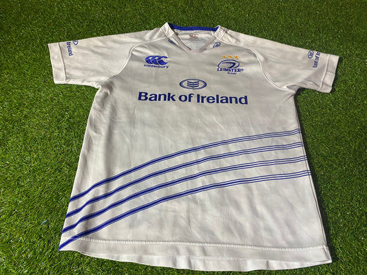 Leinster Eire Irish Rugby Union Football Large Mans CCC Made Away Jersey