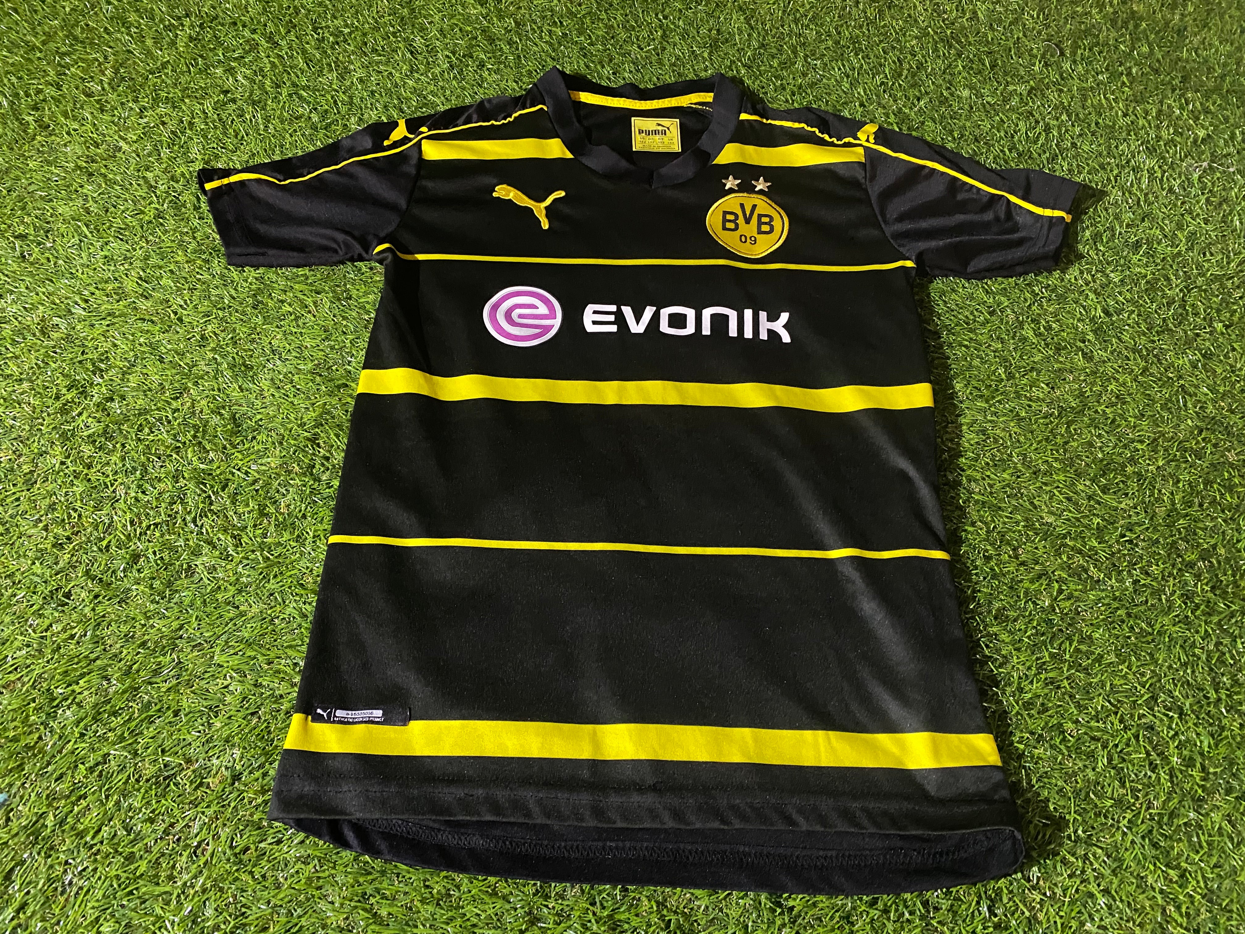 Dortmund No11 Reus Home Long Sleeves Kid Jersey