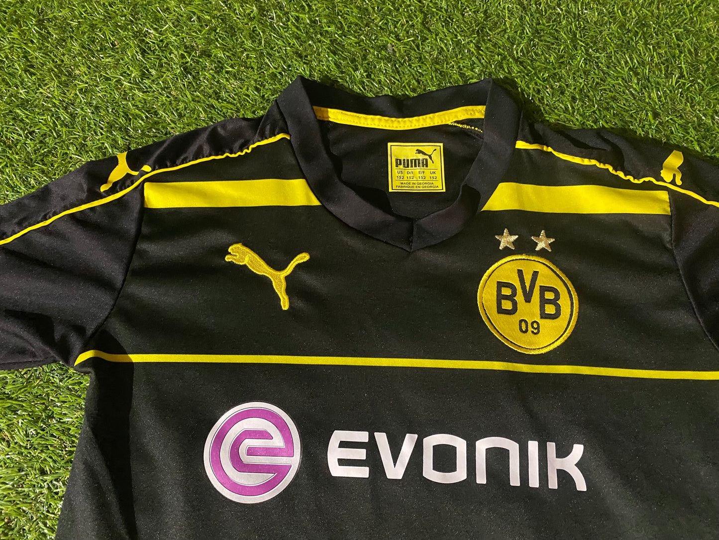 Borussia Dortmund Germany Soccer Football Large Boys 10-11 Year Old Reuss no11 Jersey