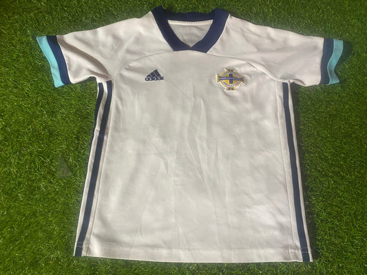 Northern Ireland Ulster Soccer Football Medium Boys 9-10 Year Adidas Made Away Jersey