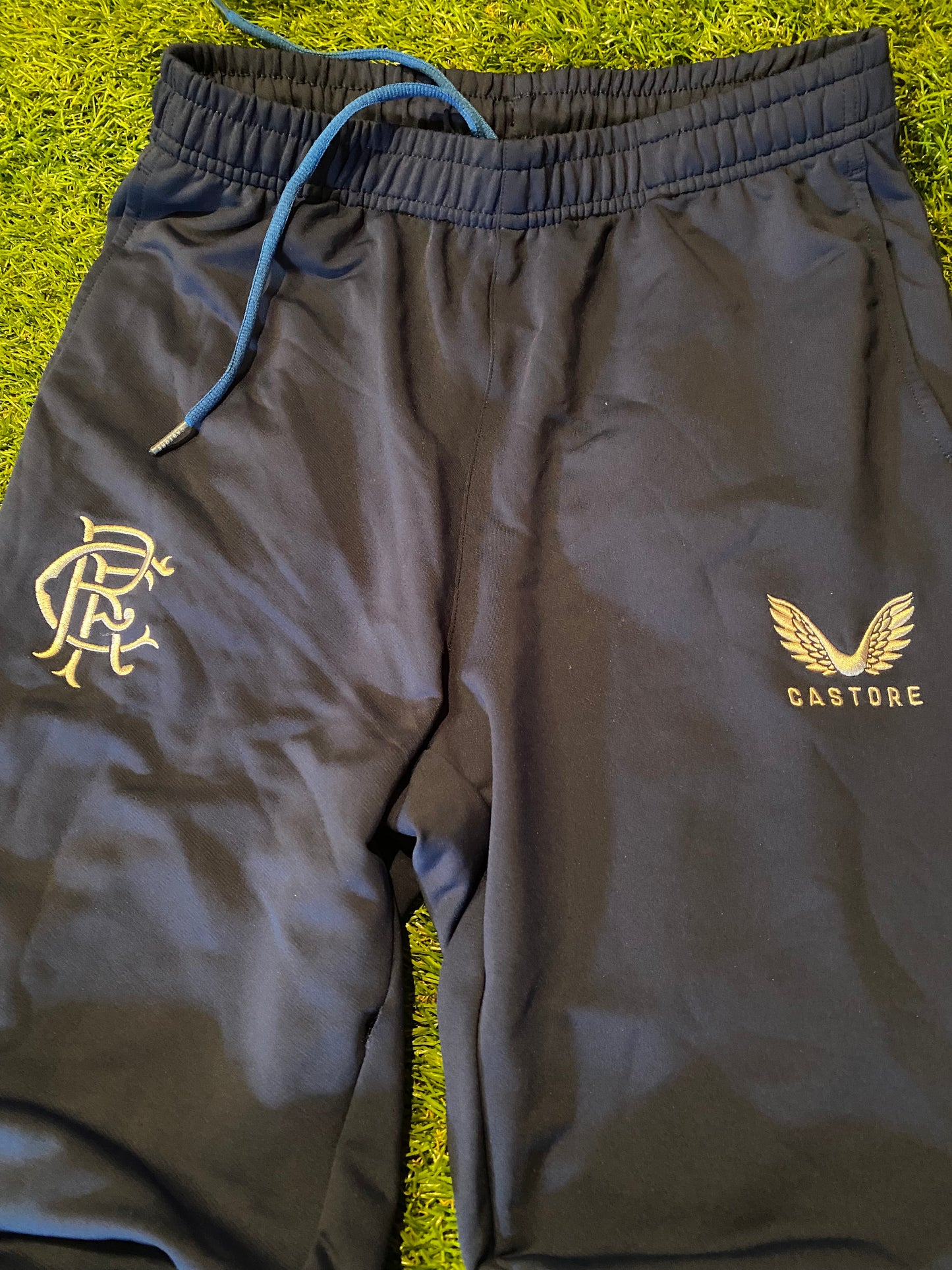 Glasgow Rangers Scotland Soccer Football Small Mans Castore Training Bottoms