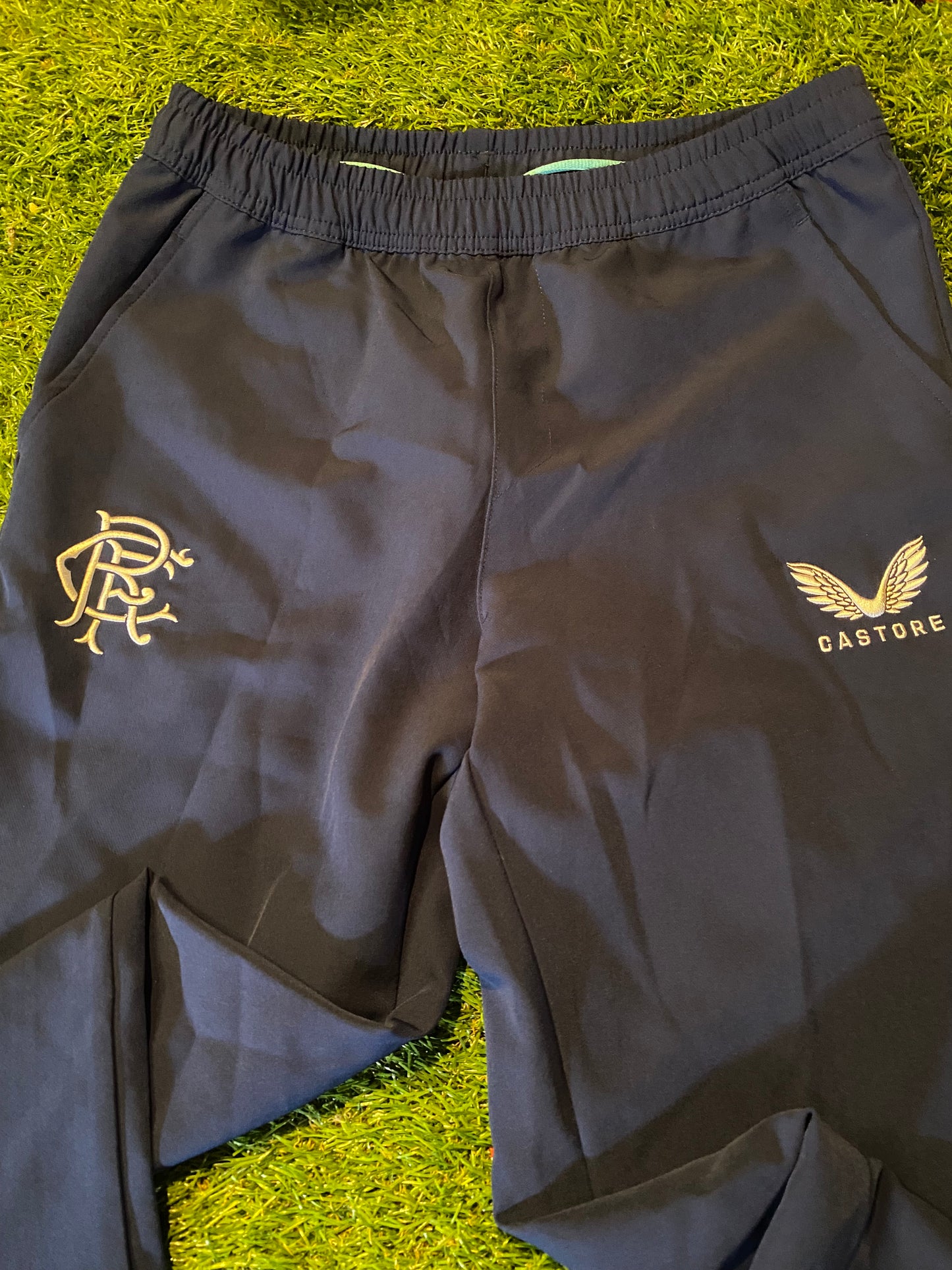 Glasgow Rangers Scotland Soccer Football Small Mans Castore Training Bottoms