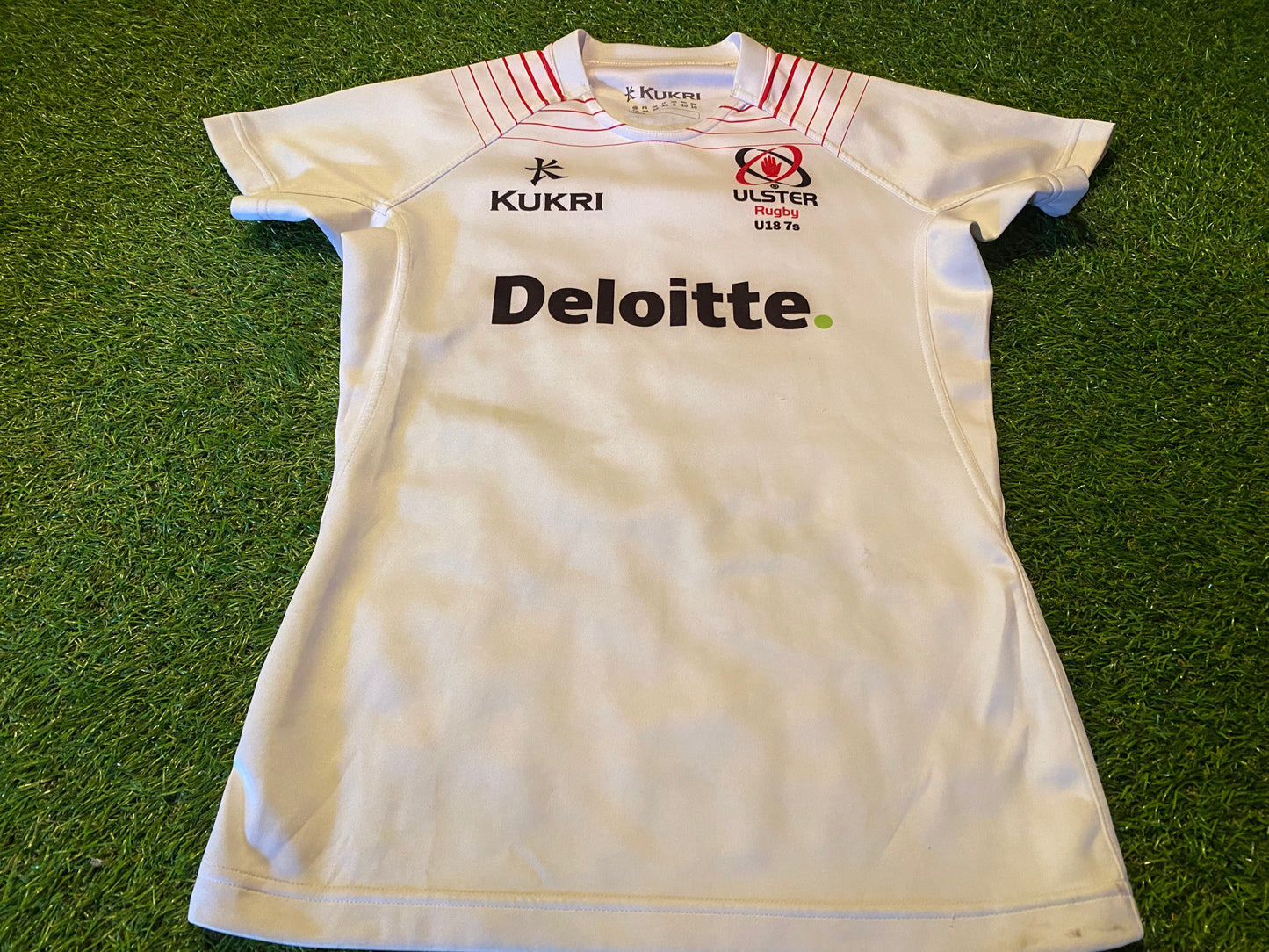 Ulster Northern Ireland Rugby Union Football Womans Females Ladies Size 10 Match Worn Jersey