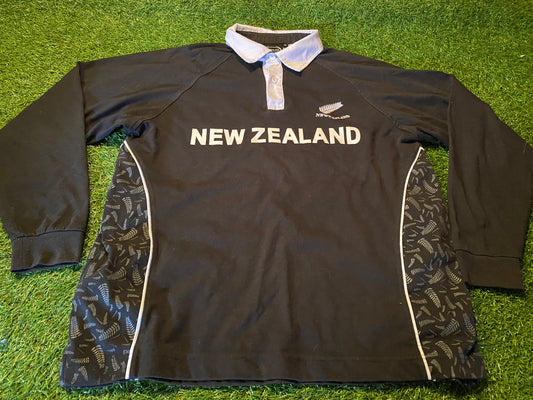 New Zealand All Blacks Rugby Union Football Large Mans Jersey