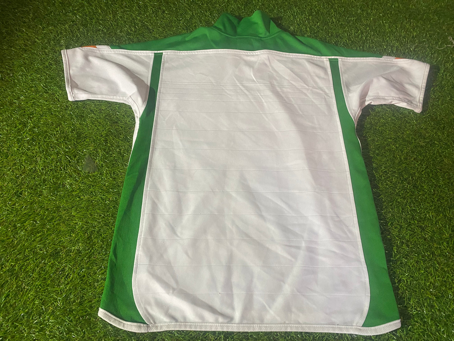 Republic of Ireland Eire Irish Soccer Football Large Boys 10-12 Year Old Vintage Away Jersey