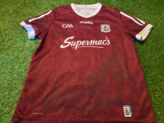 Co Galway Irish Ireland GAA Gaelic Football Youths / Small Mans Home Jersey