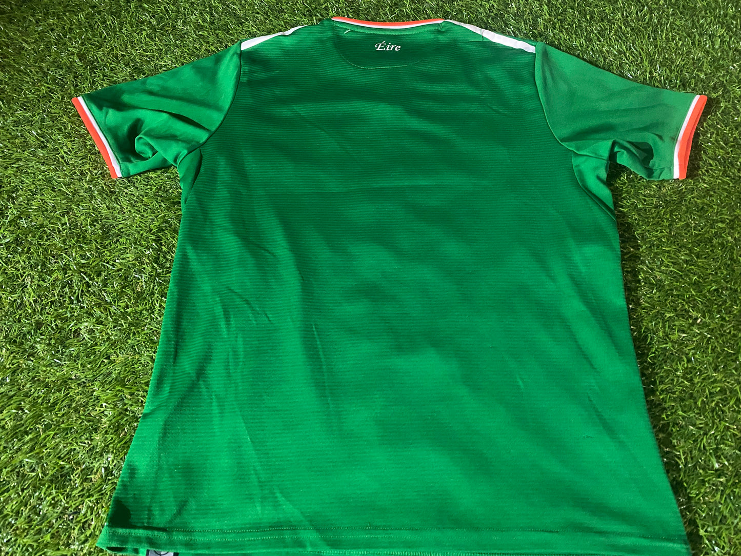 Republic of Ireland Eire Irish Soccer Football Large Boys 10-12 Year Old Home Jersey