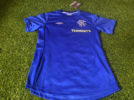 Glasgow Rangers Scotland Soccer Football Adult Females Womans Size 8 NEW Home Jersey