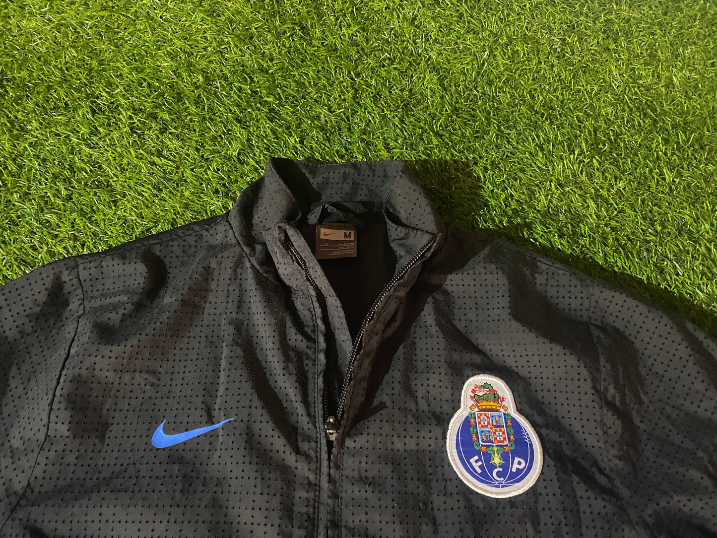 FCP Porto Portugal Soccer Football Medium Boys 9-10 Year Old Nike Zip Up Tracksuit Jacket