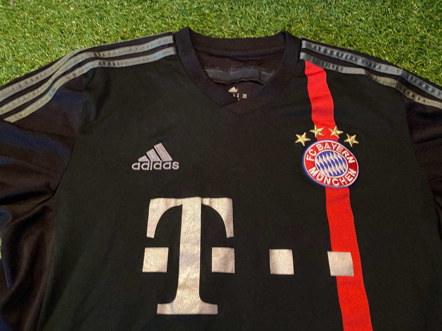 Bayern Munich Munchen German Germany Football Medium Mans Gotze no19 Adidas Away Jersey