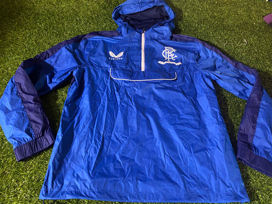 Glasgow Rangers Scotland Soccer Football Small Mans Lighter Training Jacket / Coat