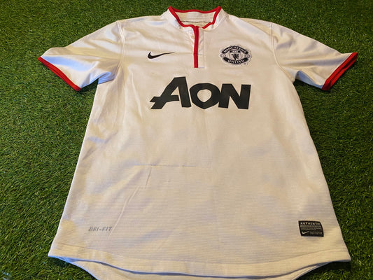 Manchester United England Soccer Football Small Mans Nike Made Mata no8 Away Jersey