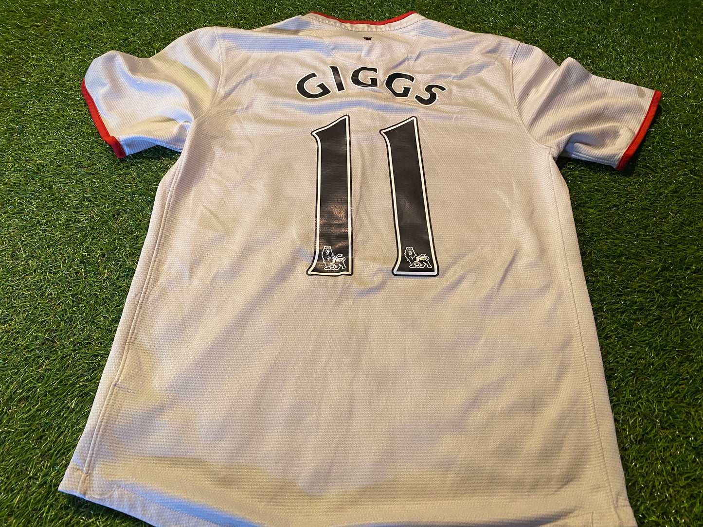 Manchester United England Soccer Football Small Mans Nike Ryan Giggs no11 Away Jersey