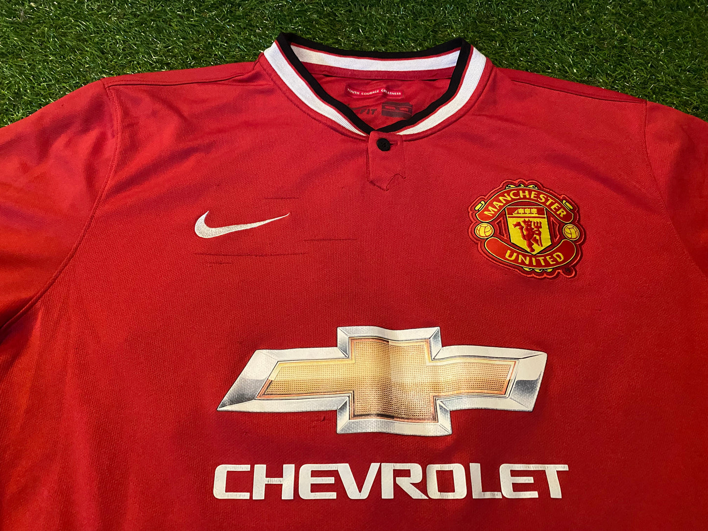 Manchester United England Football XL Extra Large Mans Mata no8 Nike Home Jersey