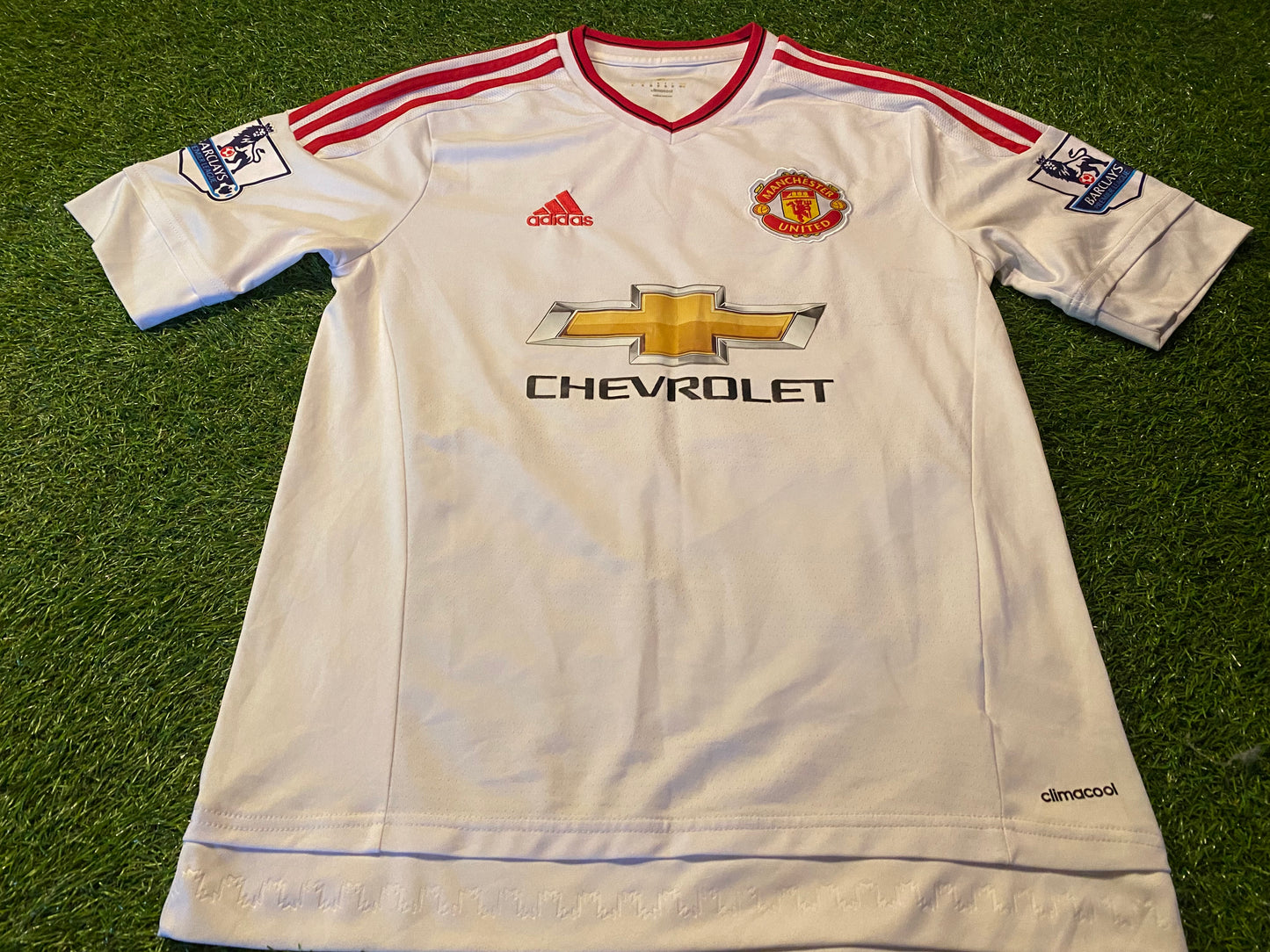 Manchester United England Football Medium mans Memphis no7 2015 Adidas Away Jersey