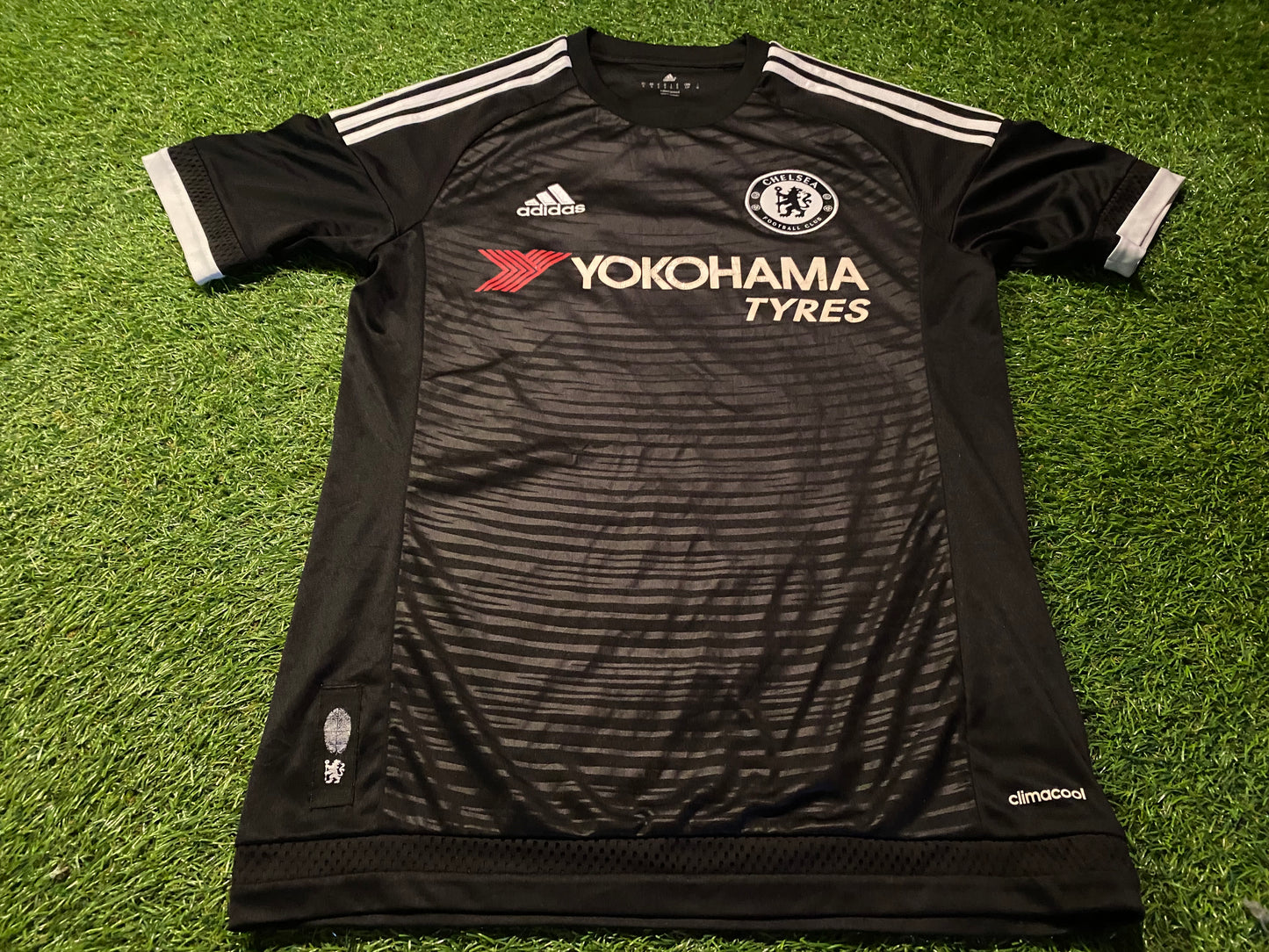 Chelsea England Soccer Football Small Mans Adidas Made 2015/2016 Third Jersey