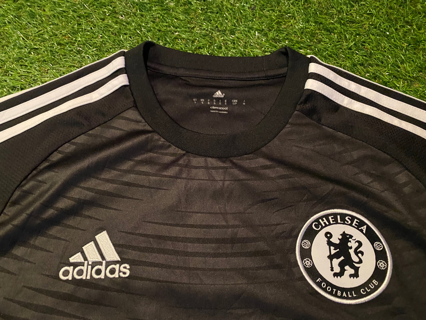 Chelsea England Soccer Football Small Mans Adidas Made 2015/2016 Third Jersey