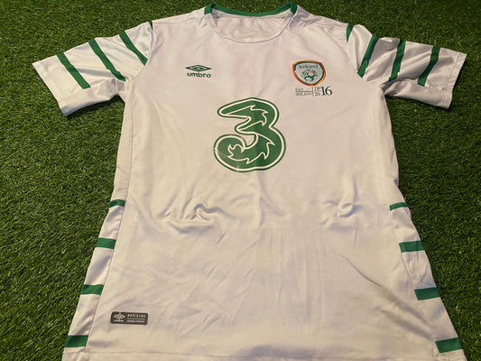 Republic of Ireland Football Soccer Medium Mans 1916-2016 Away Jersey