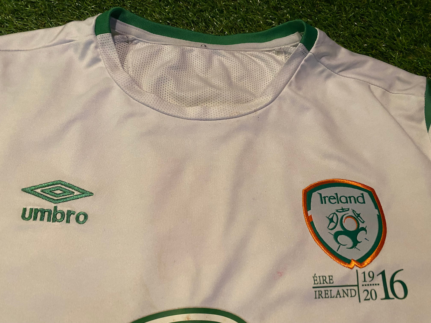 Republic of Ireland Football Soccer Medium Mans 1916-2016 Away Jersey