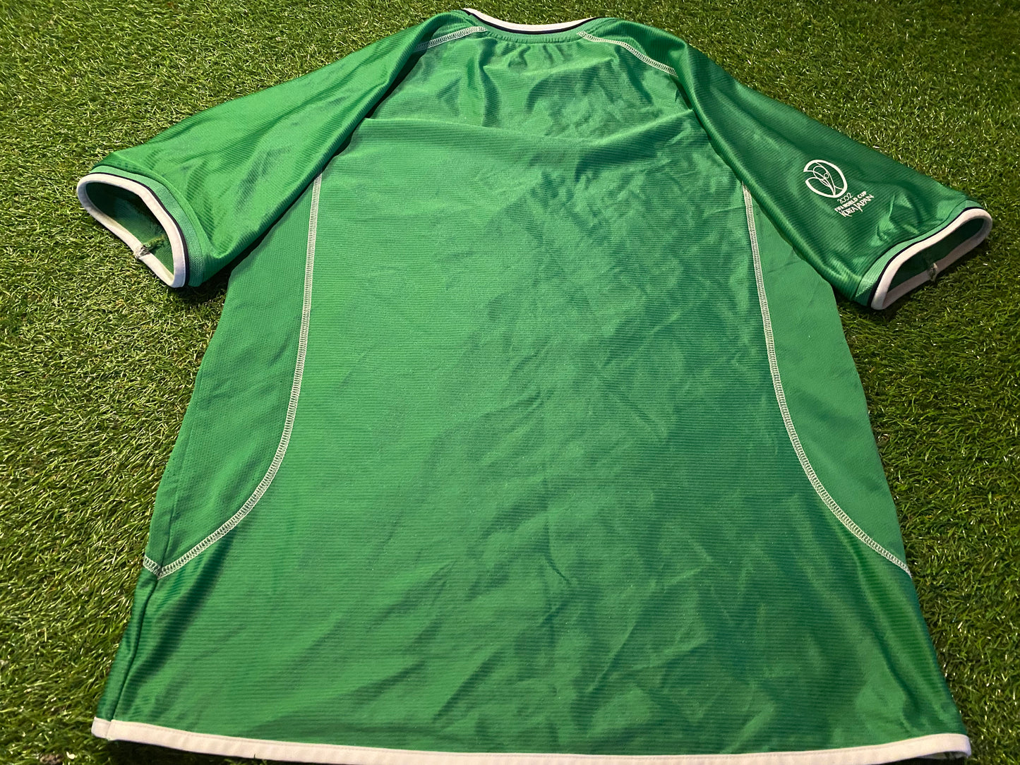 Republic of Ireland Irish Eire Football Soccer Large Mans Umbro Made World Cup 2002 Jersey