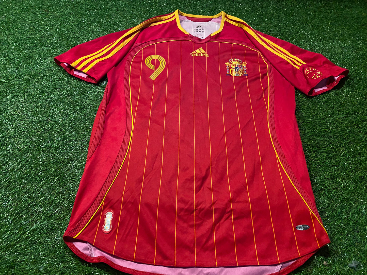 Spain Espana Soccer Football Torres no9 Small mans World Cup 2006 Home Jersey