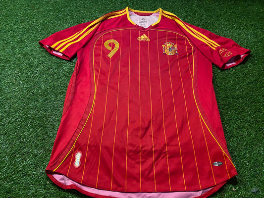 Spain Espana Soccer Football Torres no9 Small mans World Cup 2006 Home Jersey