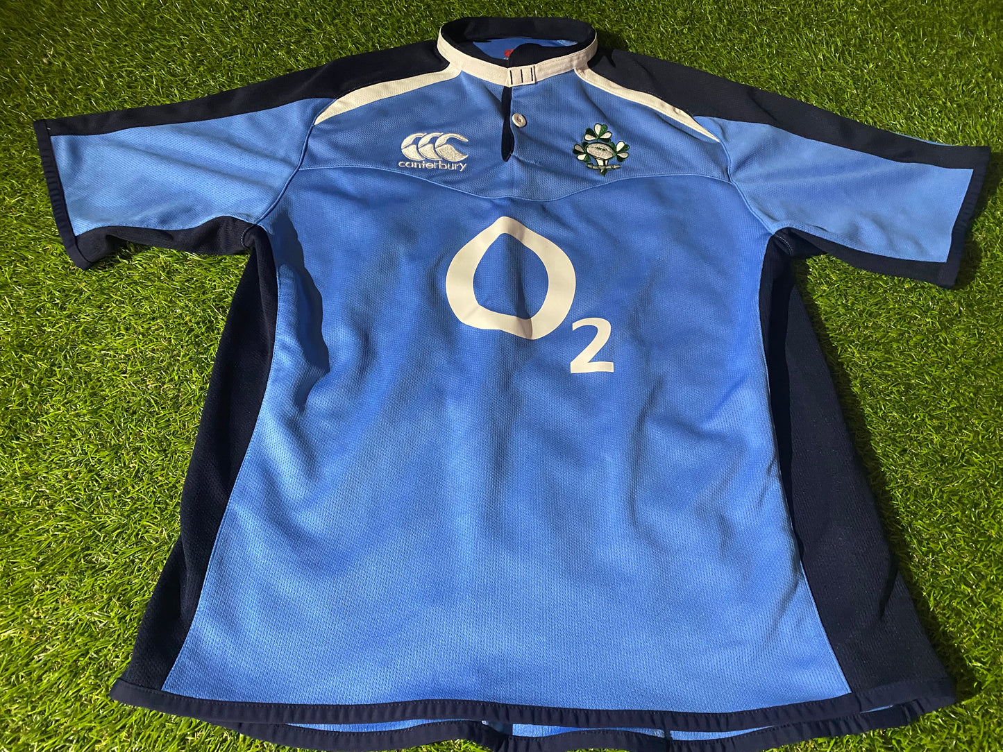 Ireland Eire Irish Rugby Union Small Mans CCC Made Vintage Training Jersey