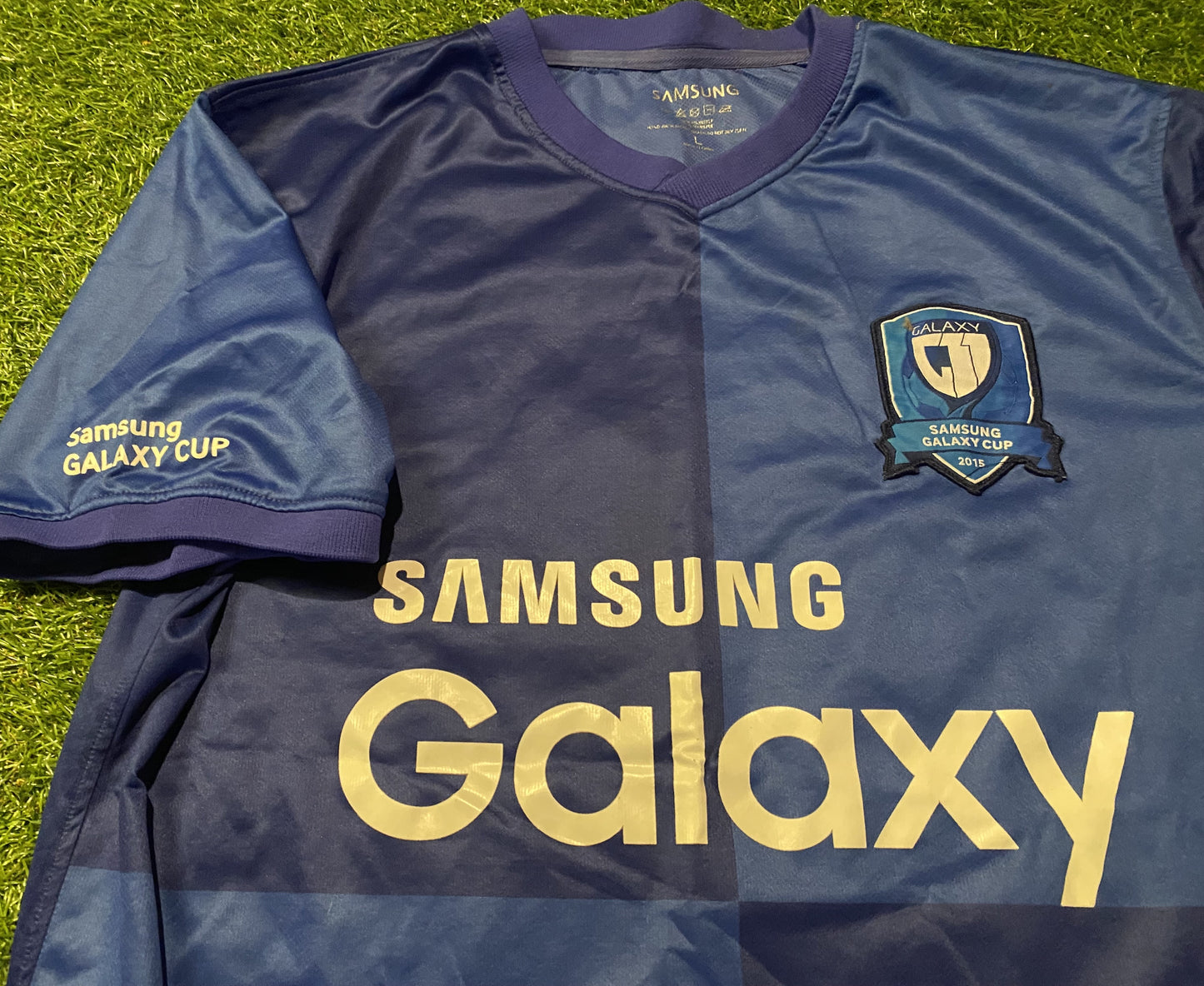 Samsung Galaxy Cup 2015 Soccer Football Large Mans Jersey