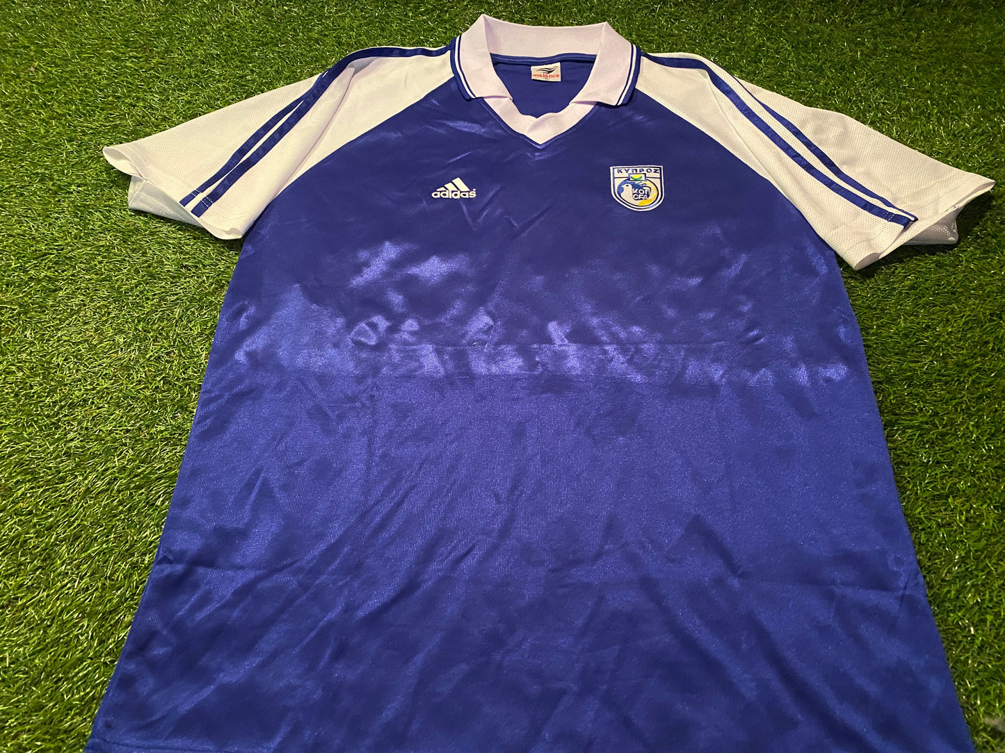 Cyprus Soccer Football Large Mans Vintage Home Jersey