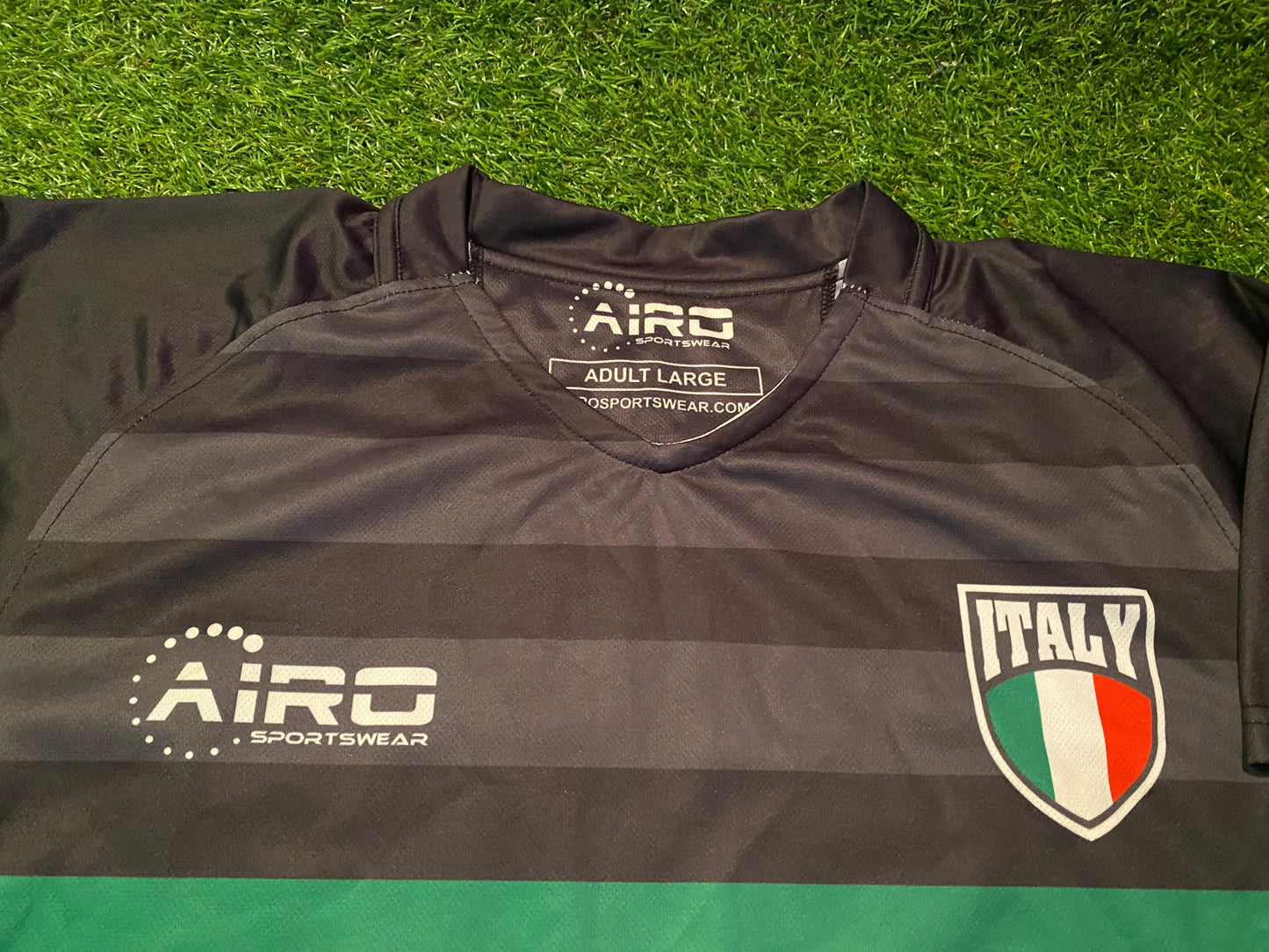 Italy Italia Italian Soccer Football Large Mans Pirlo no21 Sports Jersey