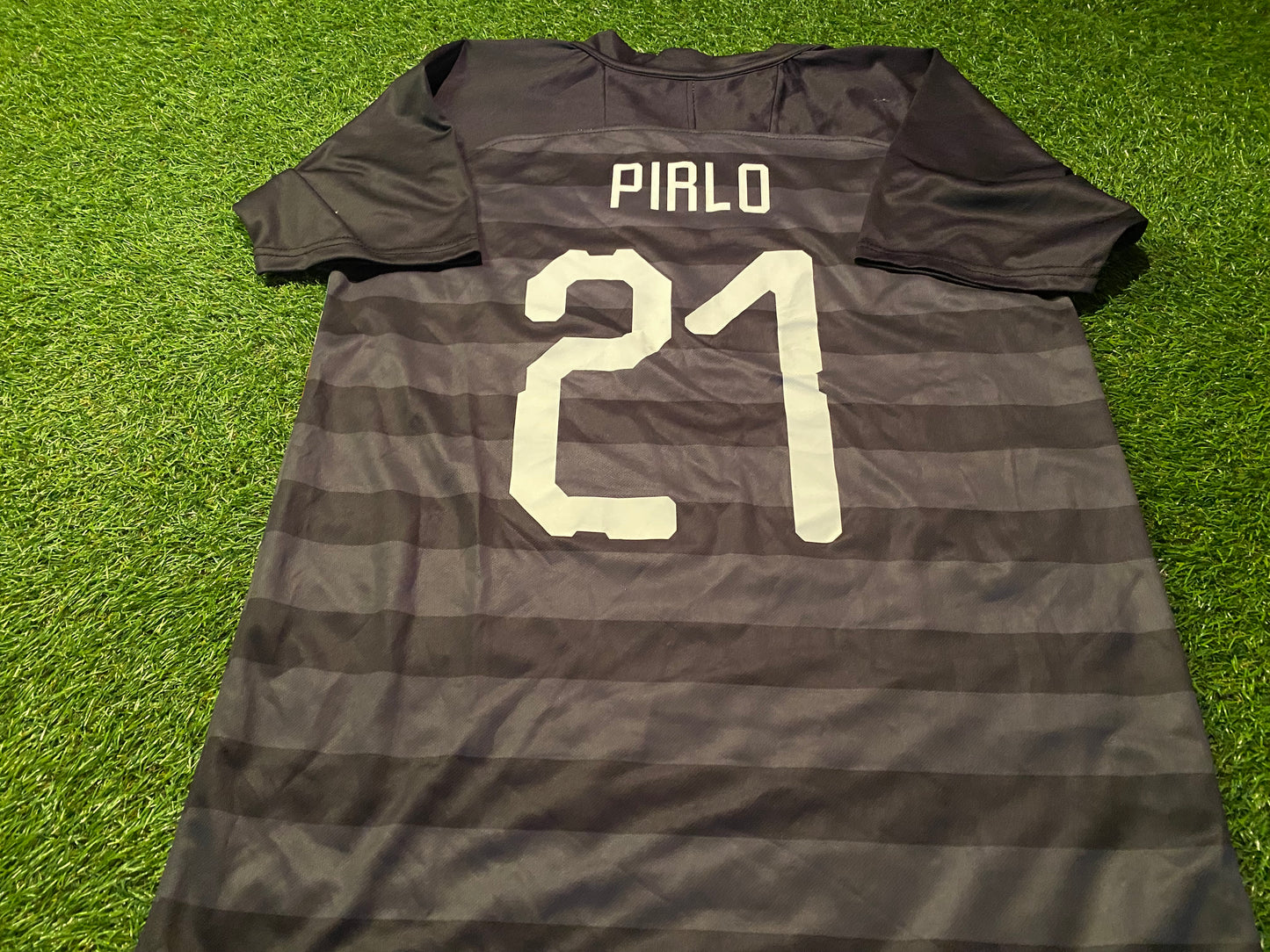 Italy Italia Italian Soccer Football Large Mans Pirlo no21 Sports Jersey