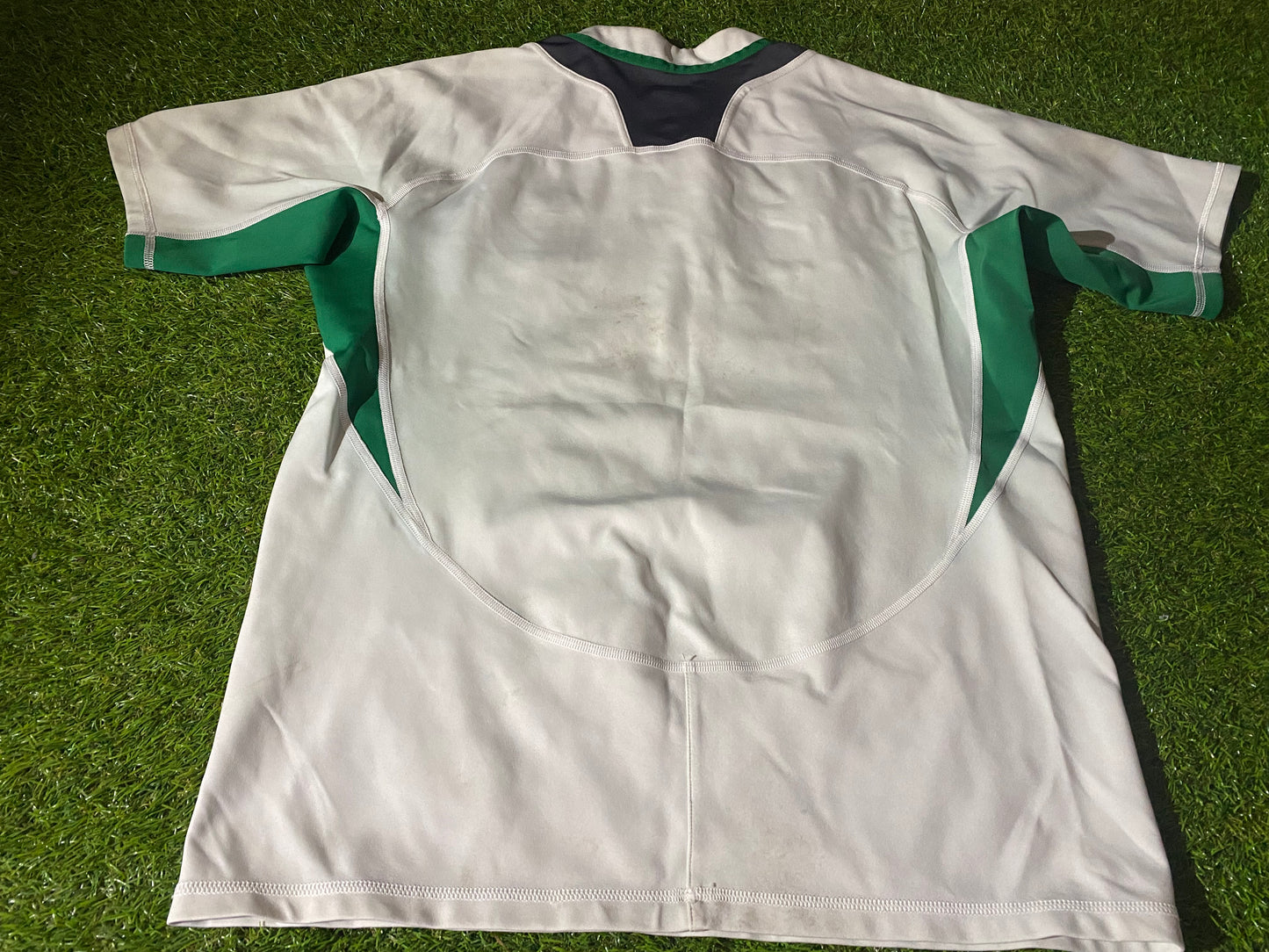 Ireland IRFU Eire Irish Rugby Union XXL 2XL Mans World Cup 2011 Tight Fit Player Issue Jersey