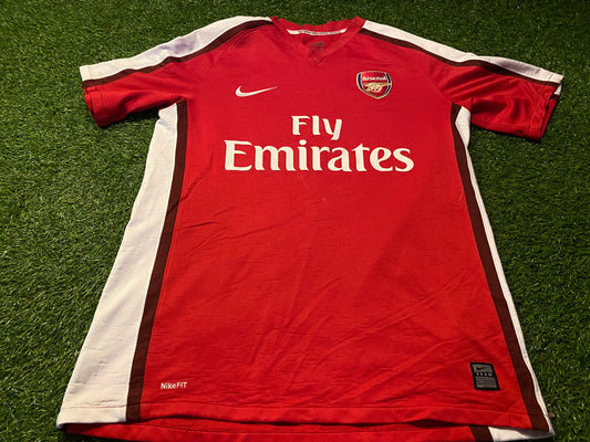 Arsenal England Football Soccer Medium Mans Nike Made 2008 Home Jersey