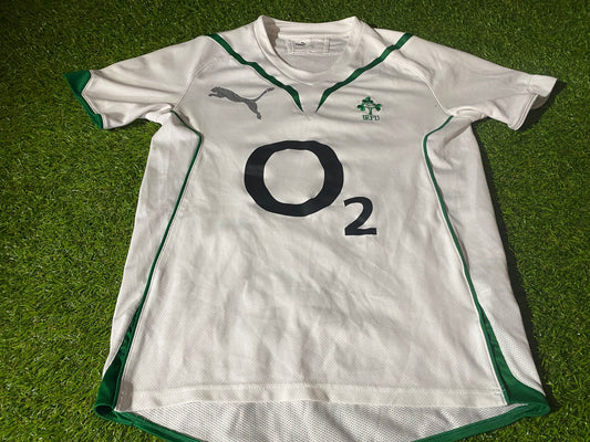 Ireland IRFU Eire Irish Rugby Union Small Mans Puma Made Lighter Leisure Jersey