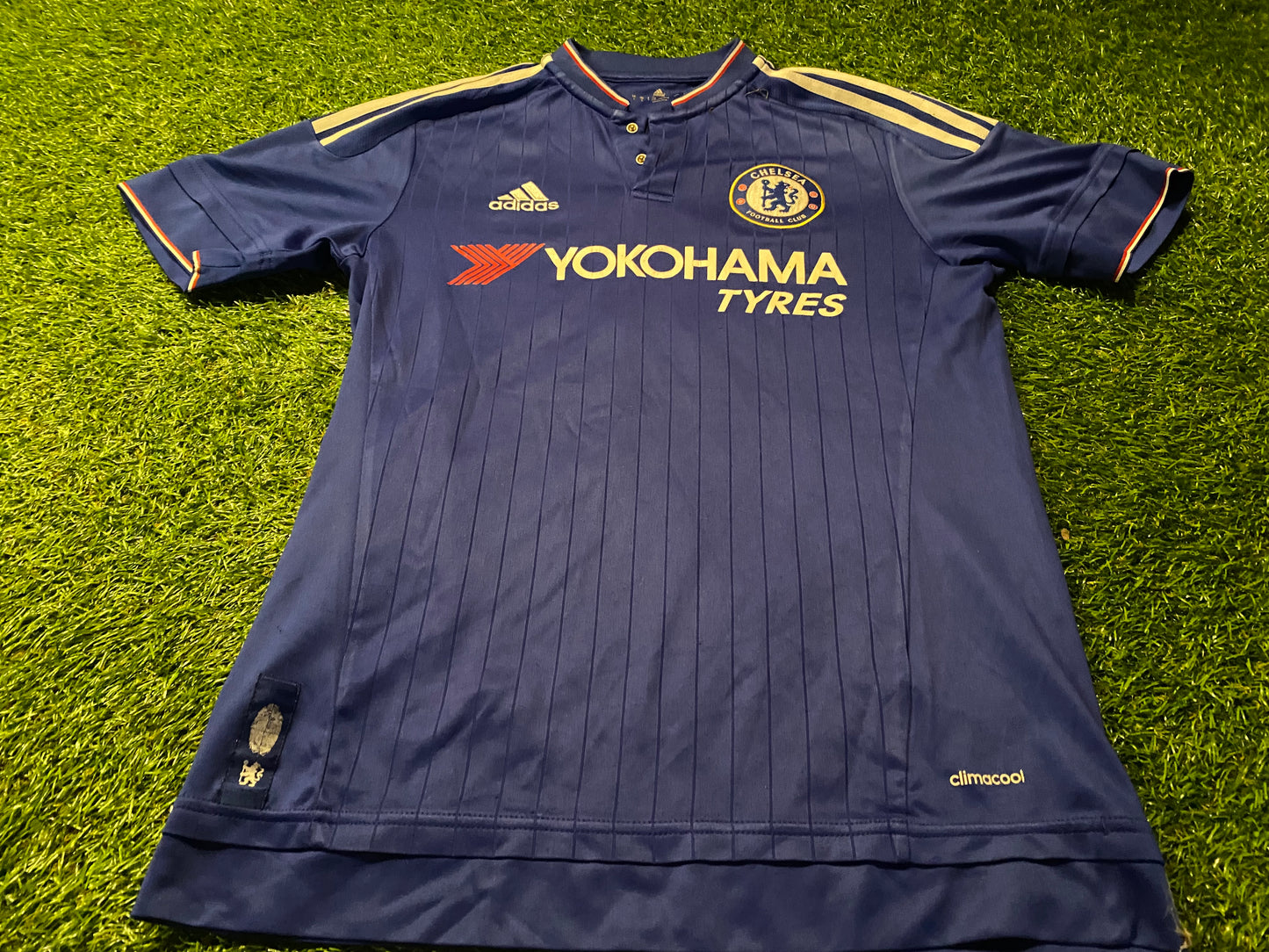 Chelsea England Soccer Football Small Mans Adidas Made 2015/2016 Home Jersey