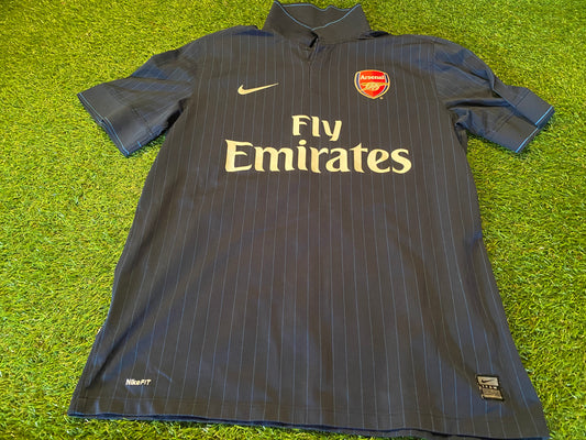 Arsenal England Football Soccer Large Mans Nike Made Fabregas no4 EPL Away Jersey